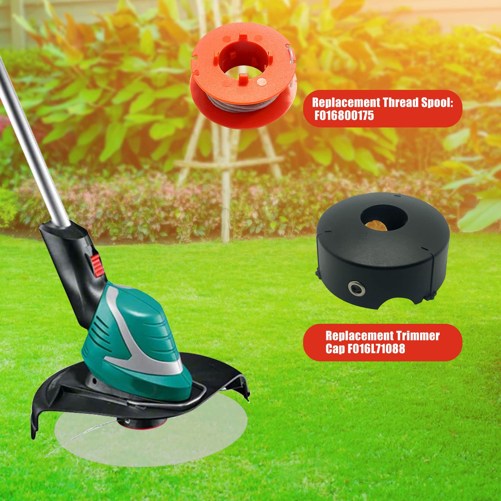 Best selling product!!!INF Trimmer spool for Bosch Grass trimmer Art 23/26/30 Combitrim Multicolor
