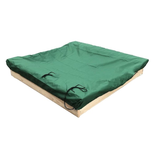 Dustproof cover for sandbox Waterproof sandbox pool cover black 150x150x20cm black 150x150x20cm