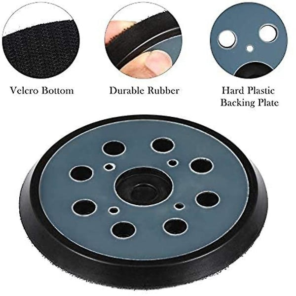 pcs 125 mm sanding disc 8-hole sandpaper sandpaper accessories with Dwe6423/6423k Dwe6421/6421k null none