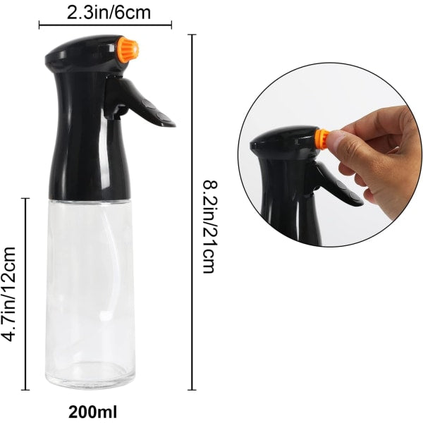 Cooking Oil Spray Olive Oil Spray 200ml Bottle Oil Spray for Air Fryer, Salad, BBQ, Pasta, Kitchen Accessories_max