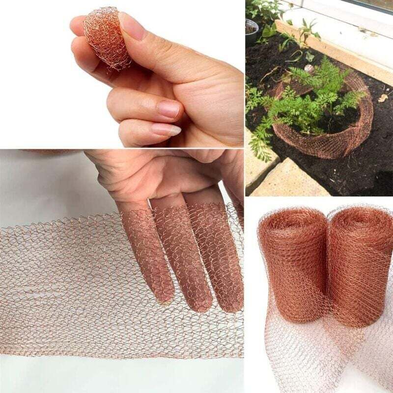 Copper net, 6m roll for snails, mice, birds, nematodes - Garden rodent protection