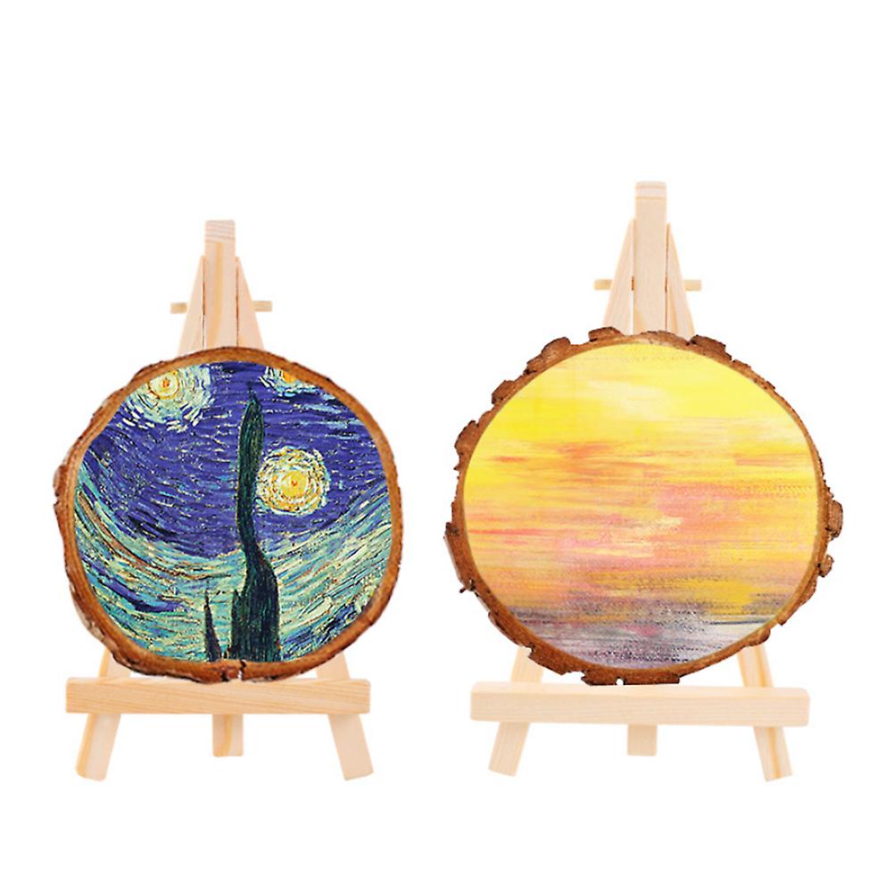 10 pcs Mini easels, wooden board display, photo memo holder, place card holder, 9*16 cm