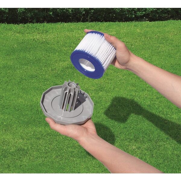 Lay-Z-Spa Filter Cartridge (VI), Compatible with All Lay-Z-Spa Hot Tub Models 4pcs