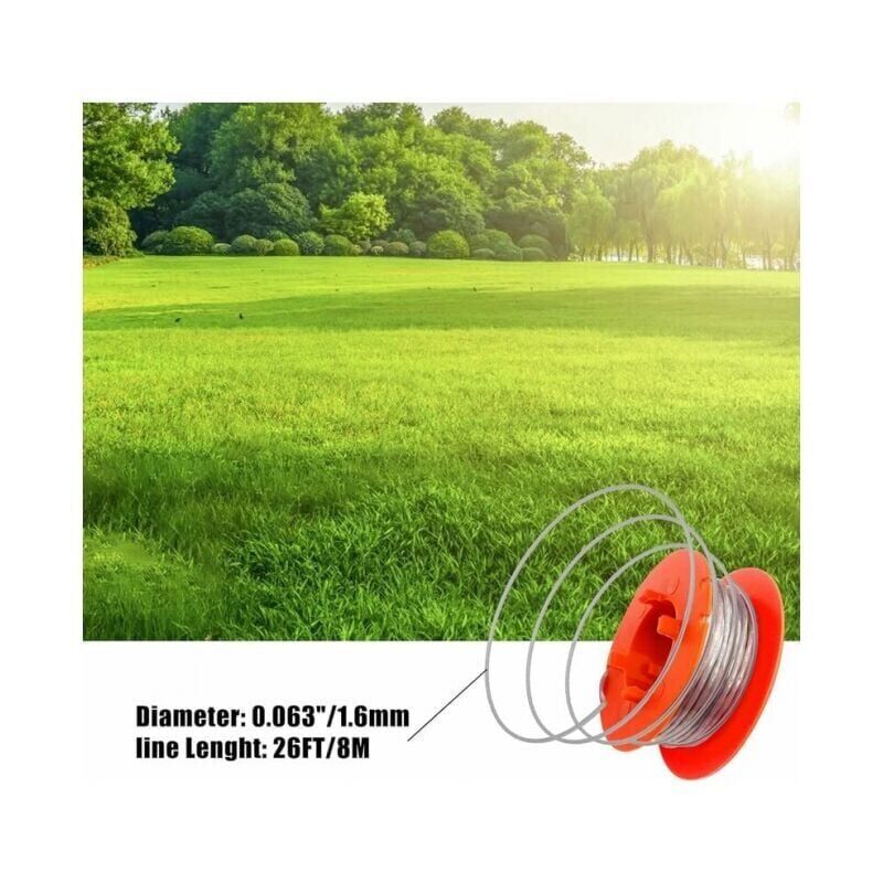 Bosch Art 23 26 30 Easytrim & Combitrim Wire Spool, 8M x 1.6mm, F016800175 (3 Spools + 1 Cover)