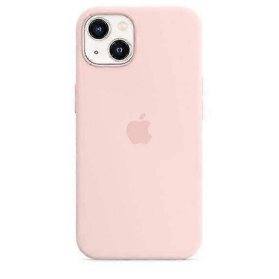 Silicone Case with MagSafe for iPhone 13 Chalk Pink