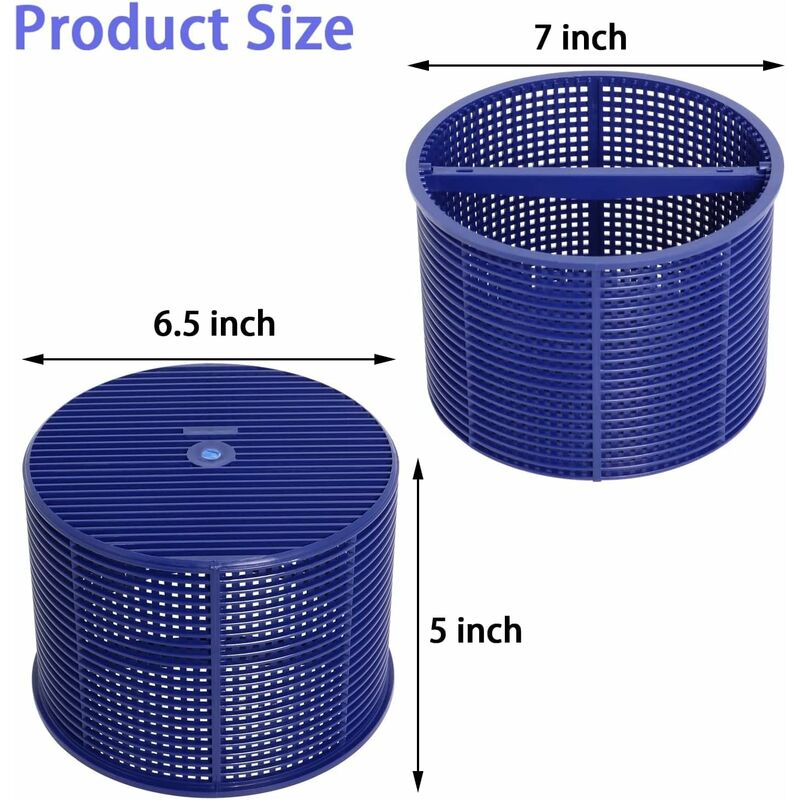 Pool Skimmer Basket Compatible with Hayward SPX1082CA and Aladdin B-152, Replaces Part SP1082 SP1083 SP1084 SP1085 SP1086