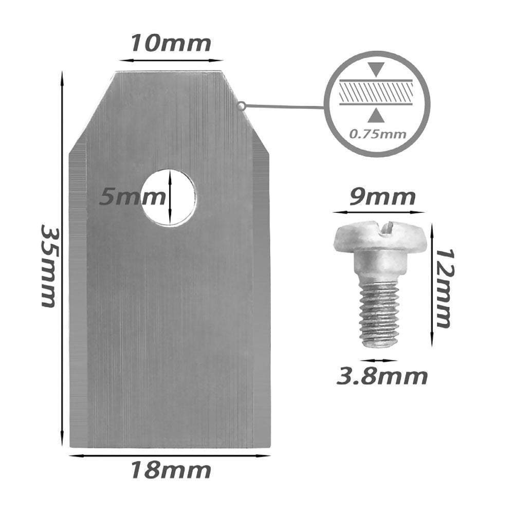 Lawnmower blades 45-pack blades for Husqvarna Automower /