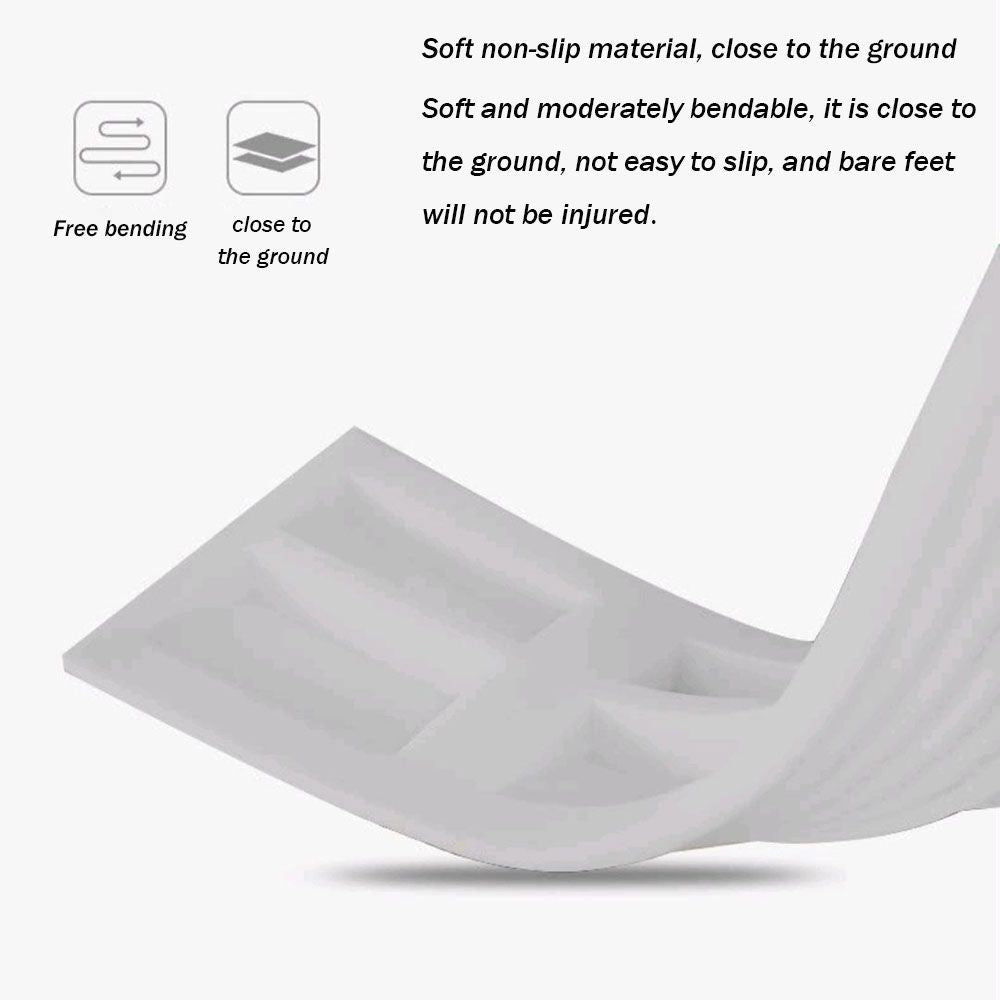 Threshold strip for robot vacuum cleaner beige