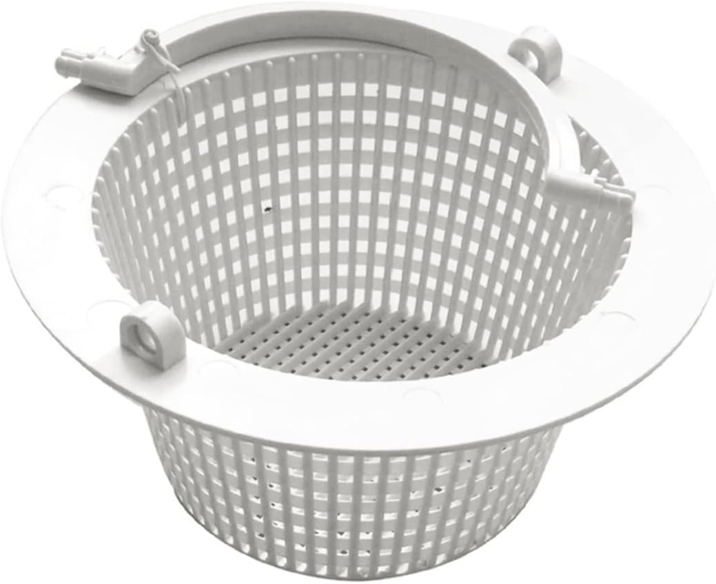 Pool Filter Basket, 15.8 x 7.6 cm pool hole basket with handle safe plastic replacement pool filter basket pool strainer basket for swimming pool With handle