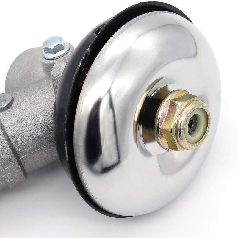 26mm/28mm Brushcutter Gearbox, Universal Brushcutter Gearbox for Grass Trimmer/Chainsaw (26mm, 7 Tooth Round)