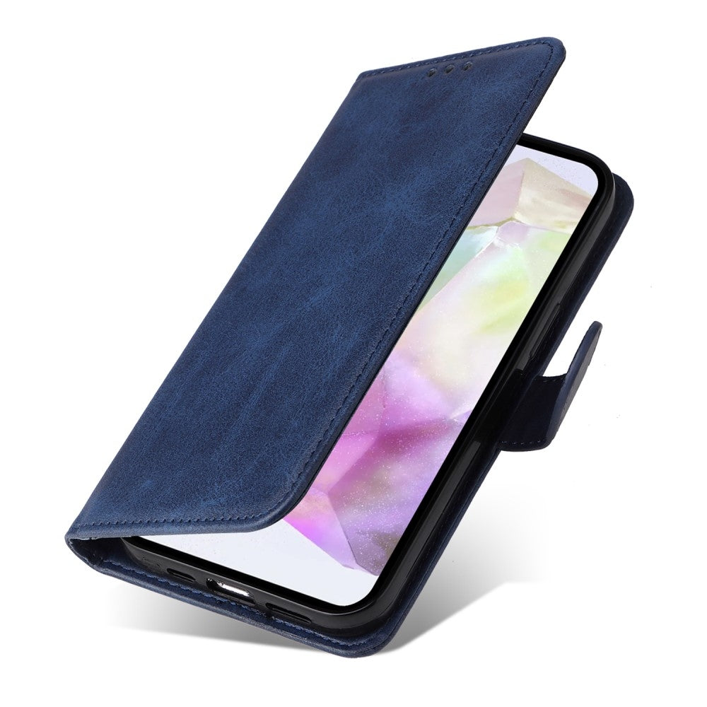 PU Leather Wallet Case Compatible with Samsung A56 5G - More Colors Available Blue Blue