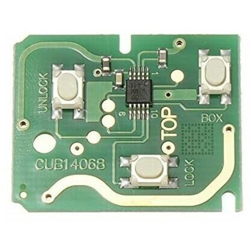 pc 3-button 433 MHz FOB remote key for Ford/Mondeo/Fiesta/Focus/Ka Transit