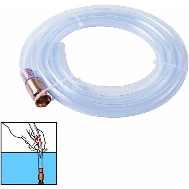 Siphon Hose Pump Automatic Water Jiggler Liquid Transfer Self-priming Shaker Pump Hose 180CM