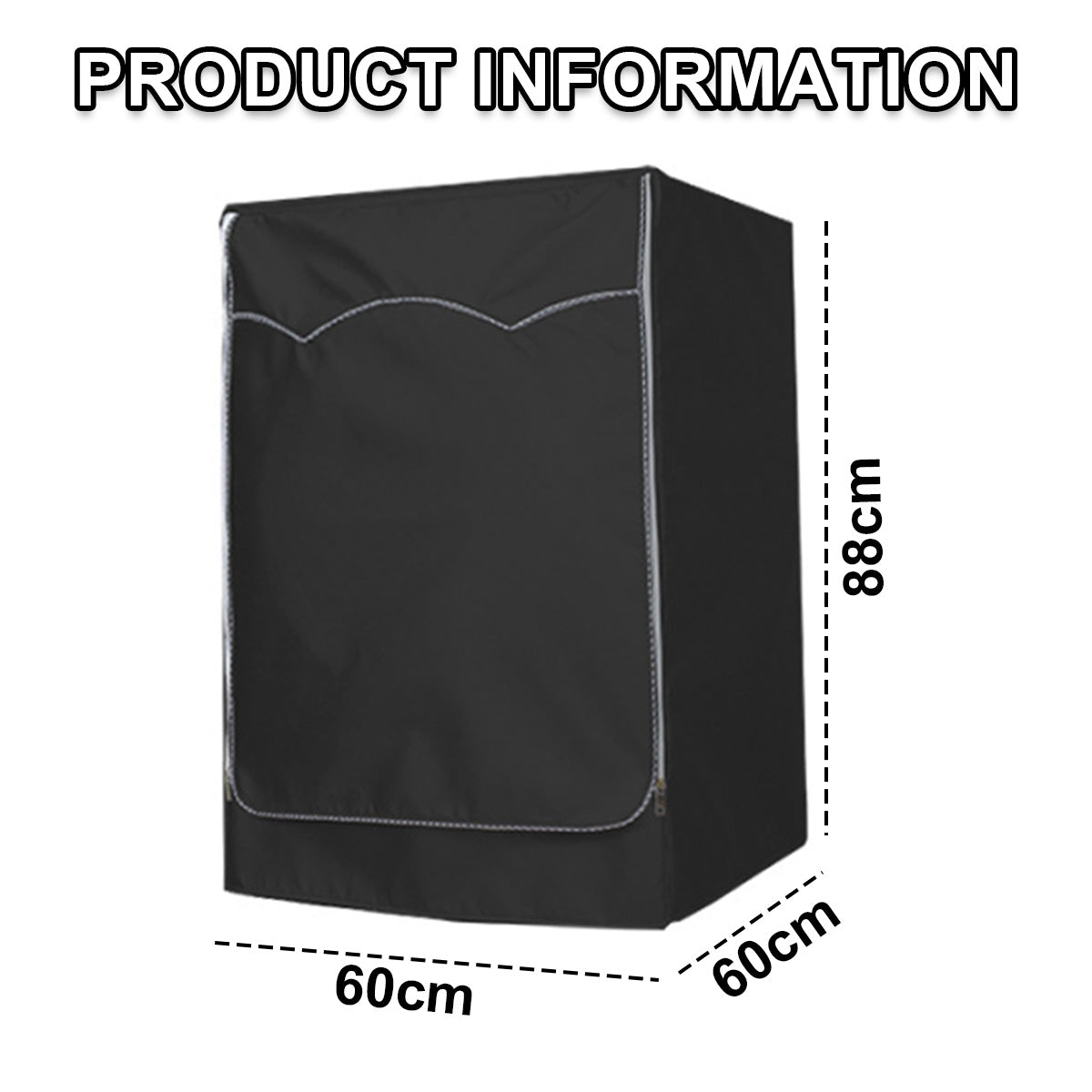 Washer/Dryer Cover, Washing Machine Cover for Waterproof and