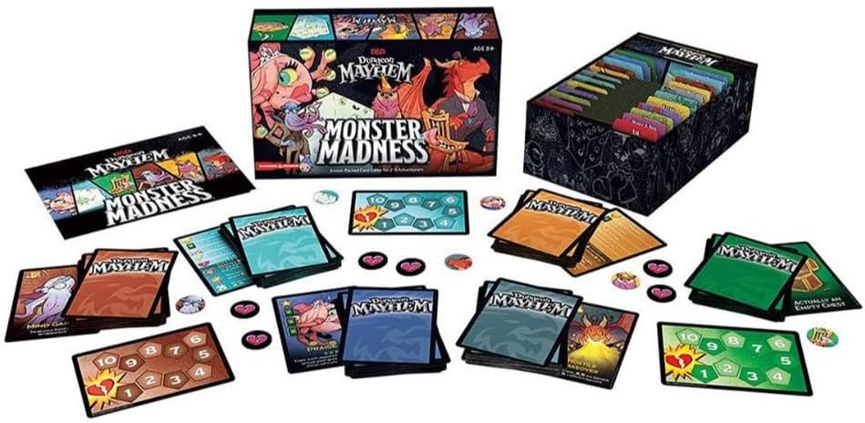 Dungeons & Dragons Dungeon Mayhem Card Game: Monster Madness
