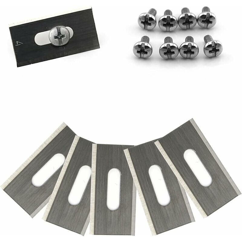 Pack of 30 lawn mower blades for Husqvarna with double ground stainless steel blades 36.518.50.65mm..DEBUNS