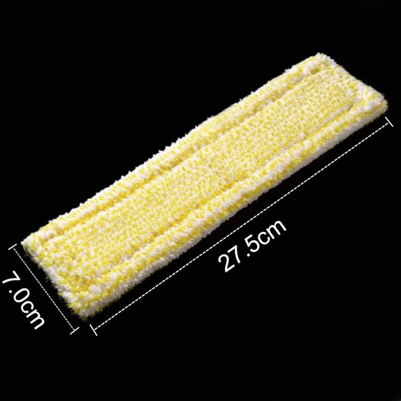 3-pack Microfiber Replacement Pads - For Kärcher WV2 WV5 Premium Plus Window Cleaner