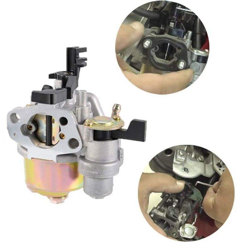 Carburetor for Honda GX160 GX200 GX140 GX168 Engine 5.5HP 6.5HP, Compatible with 16100-ZH8-W61