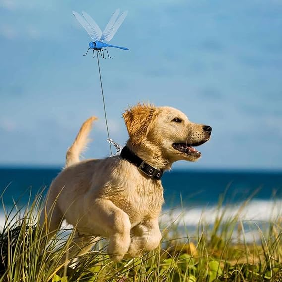 12pcs Artificial Dragonfly Clips for Outdoor Use 3D Dragonfly Decor Gardening, 3D Dragonfly Garden Decorative Clips