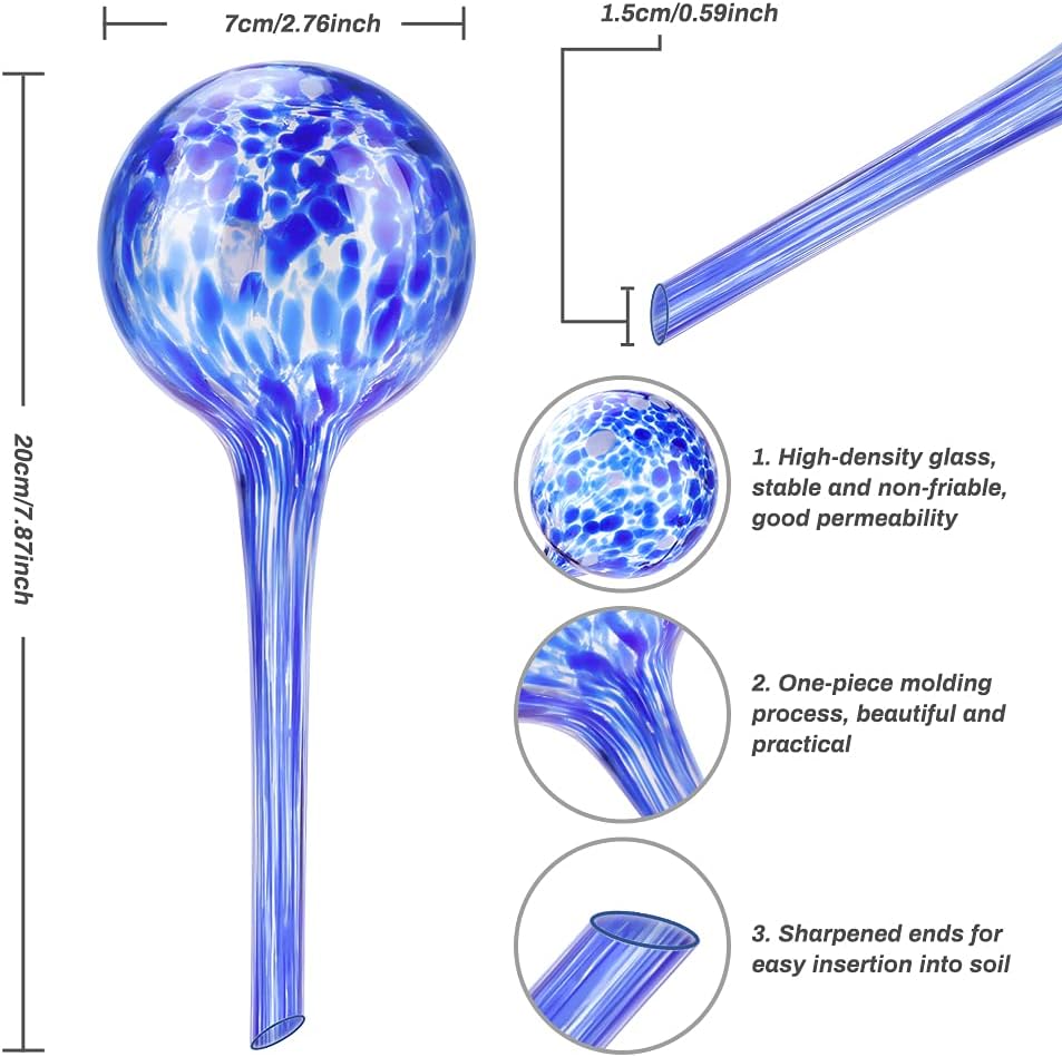 pcs Plant Watering Balls Self-Watering High Quality Glass