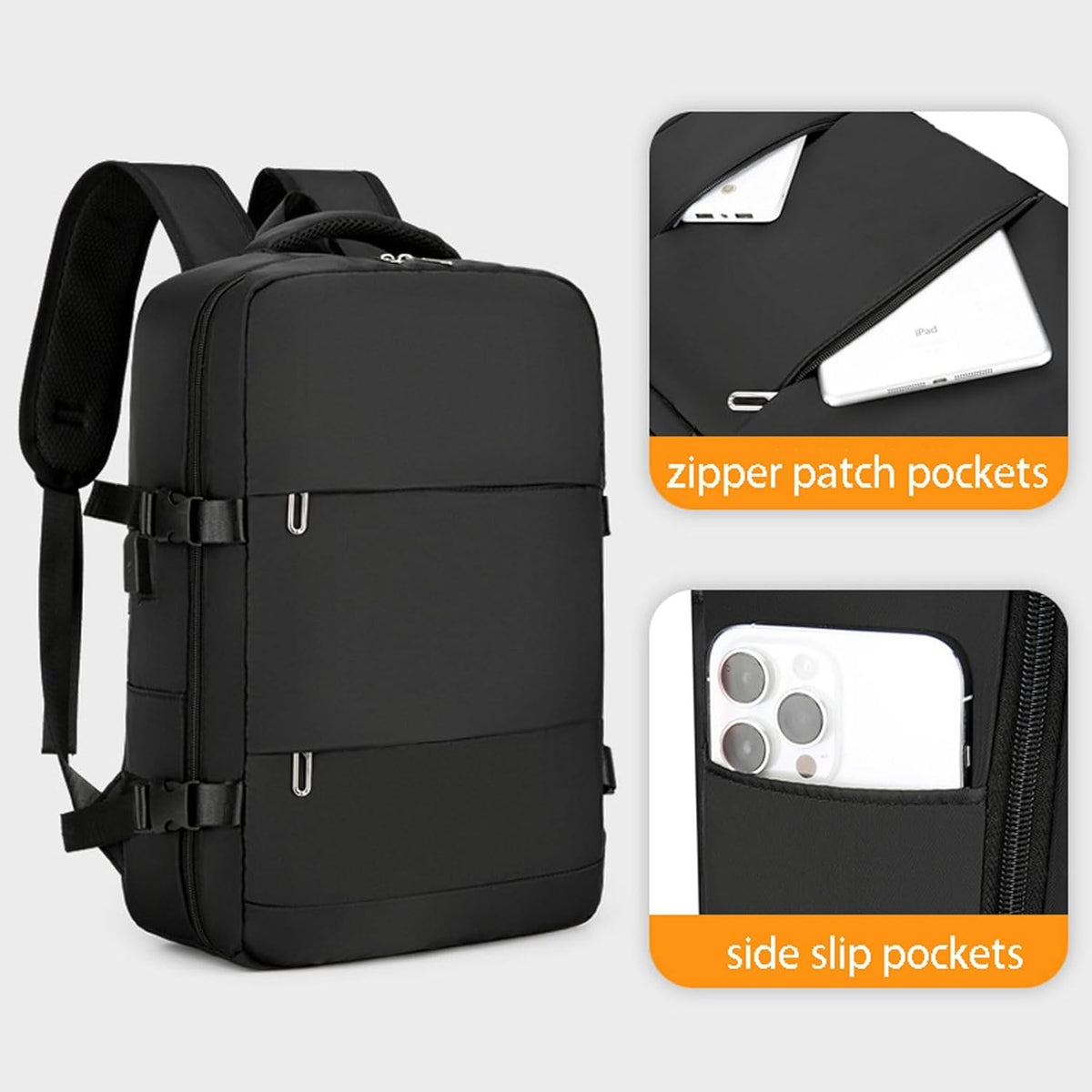 40x20x25 cm cabin bag backpack, ryanair cabin bag, cabin bag, travel backpack, laptop backpack for men and women-xindaren