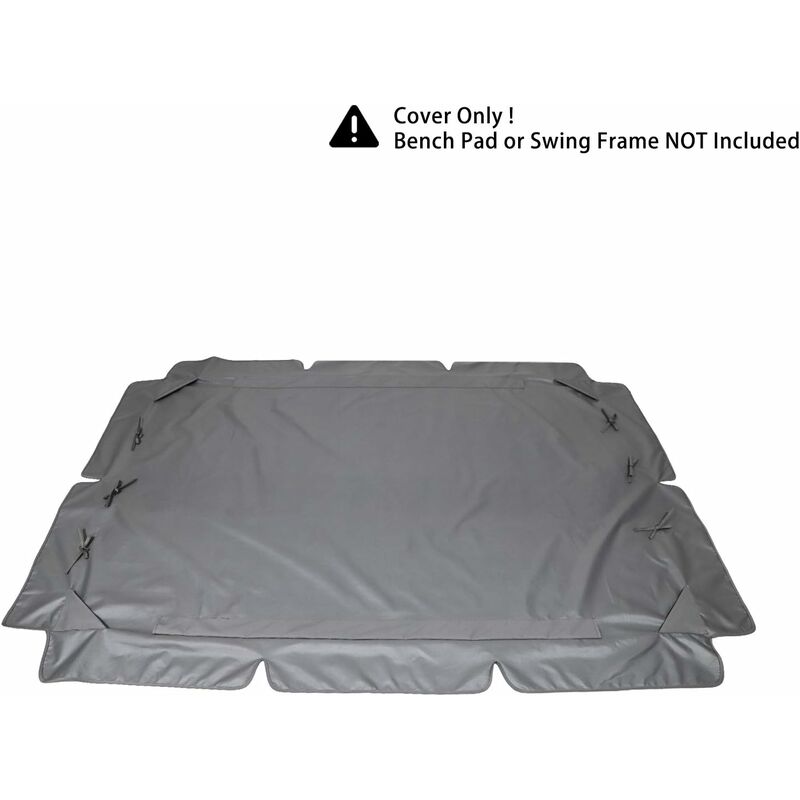 Universal Waterproof Swing Cover Replacement for 3-Seater Garden Swing, UV Protection