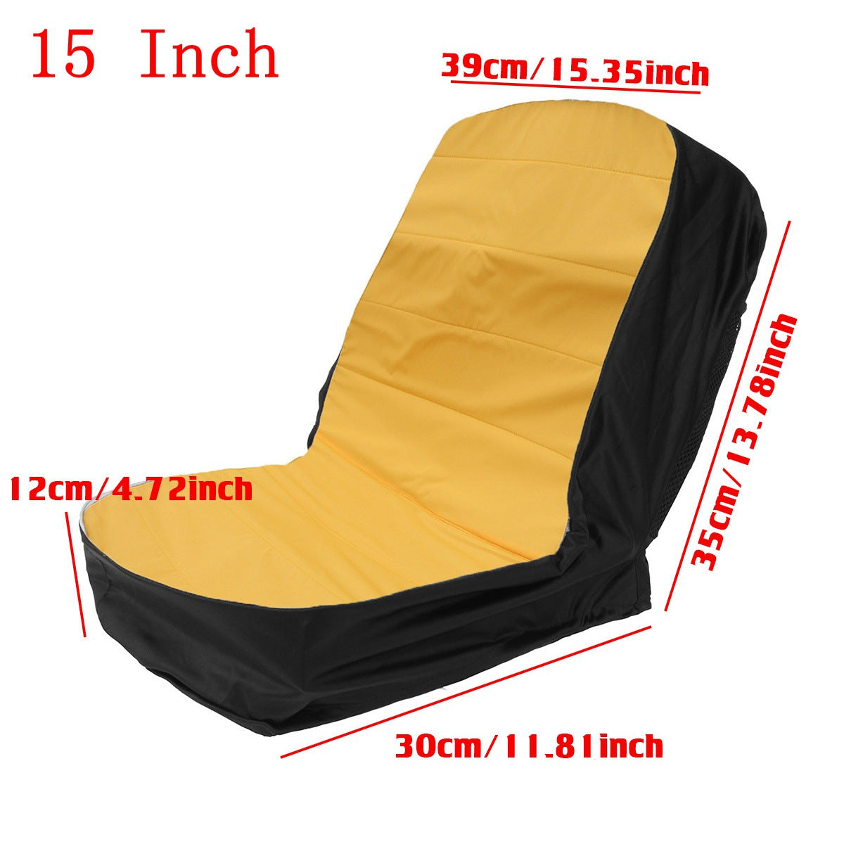 Seat Cover for Riding Mowers - Waterproof Tractor Seat Cover - Universal for Riding Mowers and Tractors - Seat Covers up to 35.5 cm High