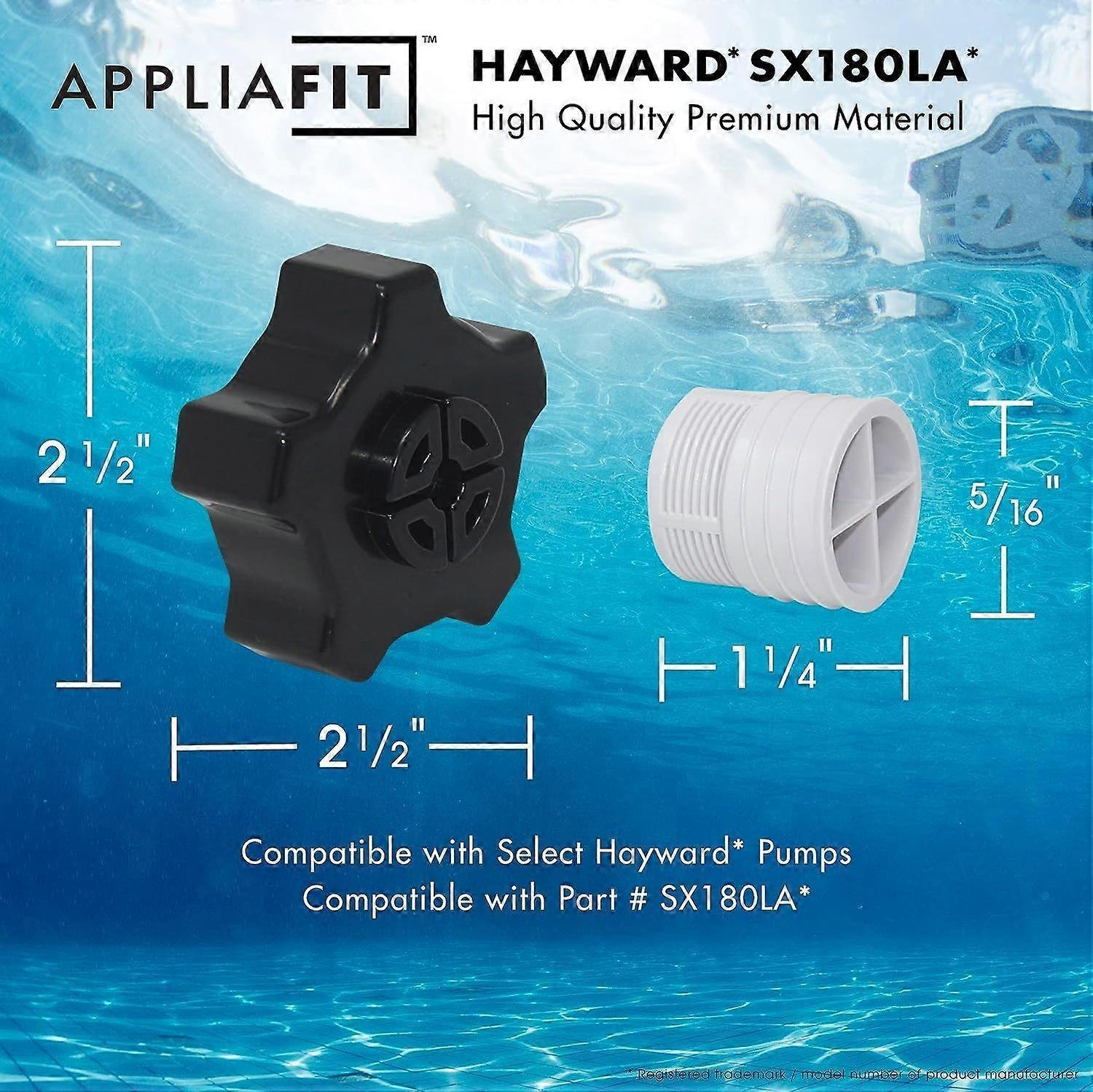 Hayward SX180LA Sand Cylinder Drain Cap Compatible with Pro Series Sand Filter Replacement Accessory With Gasket