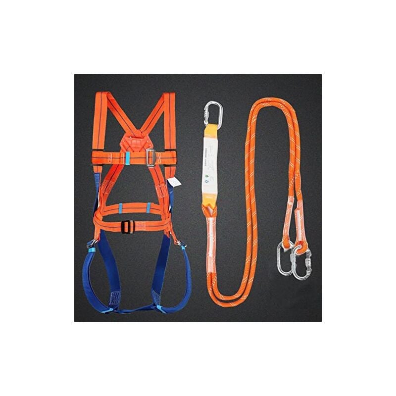 Full Body Harness Fall Protection Kit for Belt, Safety Belt, Rescue Rope