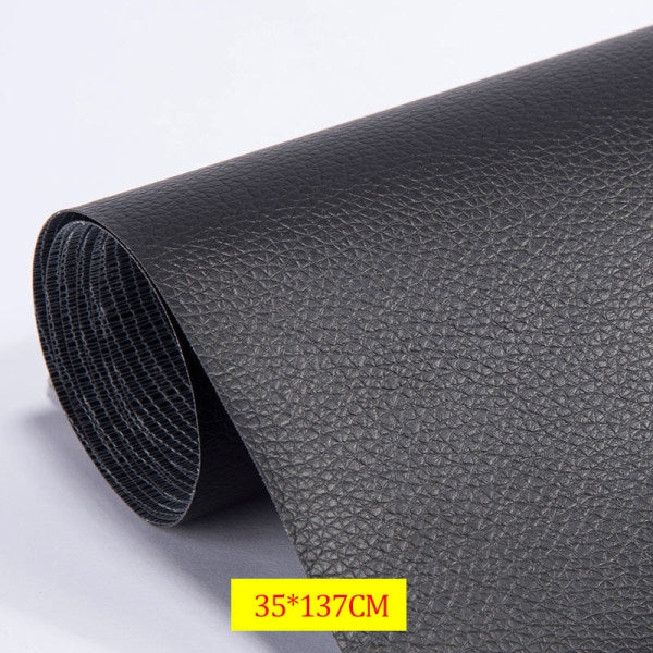 Self-Adhesive Leather Fix Repair Patch Stick Sofa Repairing Sub - Perfect Red 35*137CM