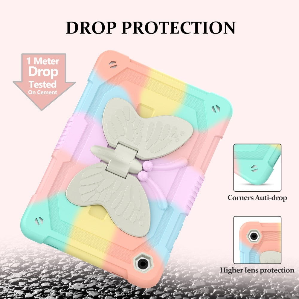 Butterfly Shockproof Hybrid Case Compatible with Samsung Galaxy Tab A9 Plus 463