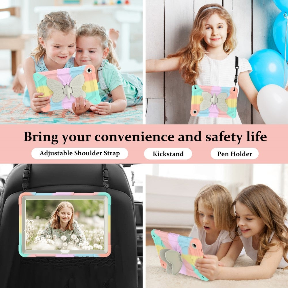 Butterfly Shockproof Hybrid Case Compatible with Samsung Galaxy Tab A9 Plus 463