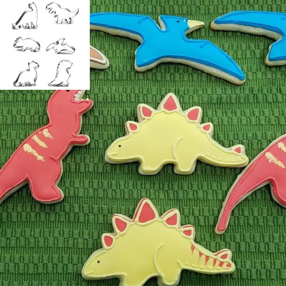 Dinosaur cake mold for kids baking fondant
