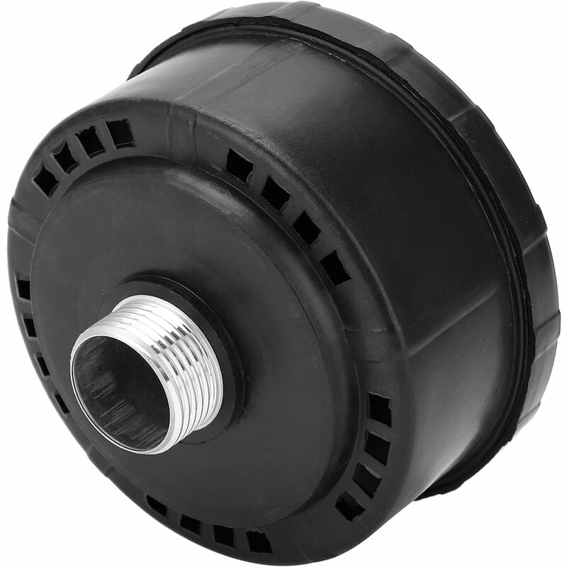Air Compressor Silencer Filter 3/4 25mm Noise Reducer Compressor Silencer for Screw Compressor Piston Compressor，80 Silencer（25mm，80 Models）