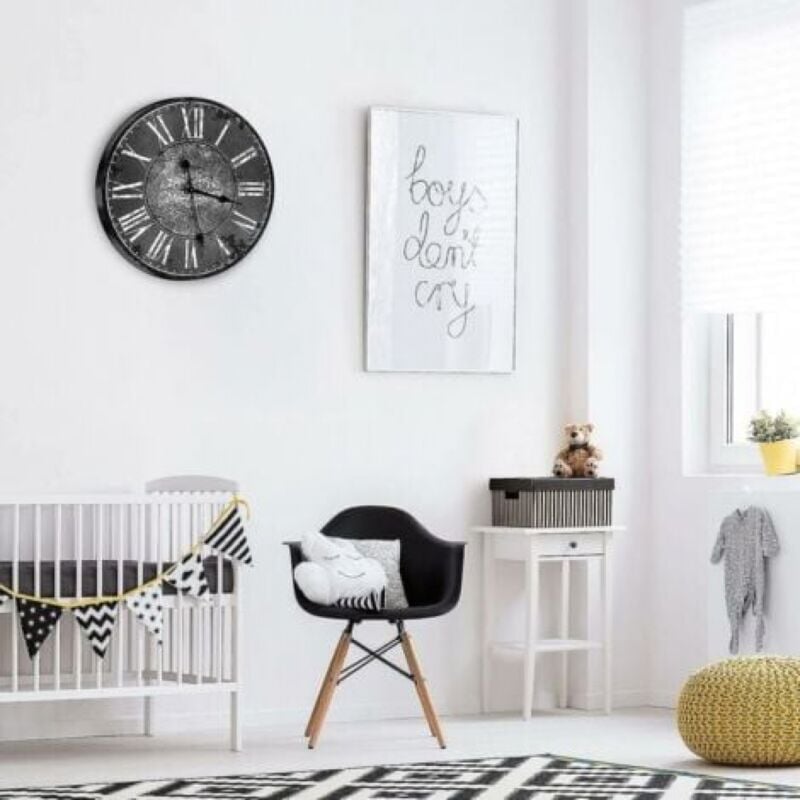 High Torque Clock Motor, Long Shaft and 7-Inch Spade Hands