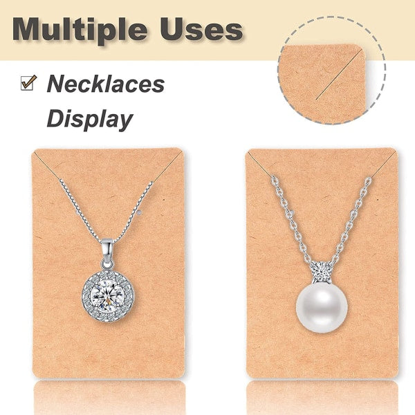 480pcs earring cards with plastic bag earring display cards for earring necklace display jewelry packaging