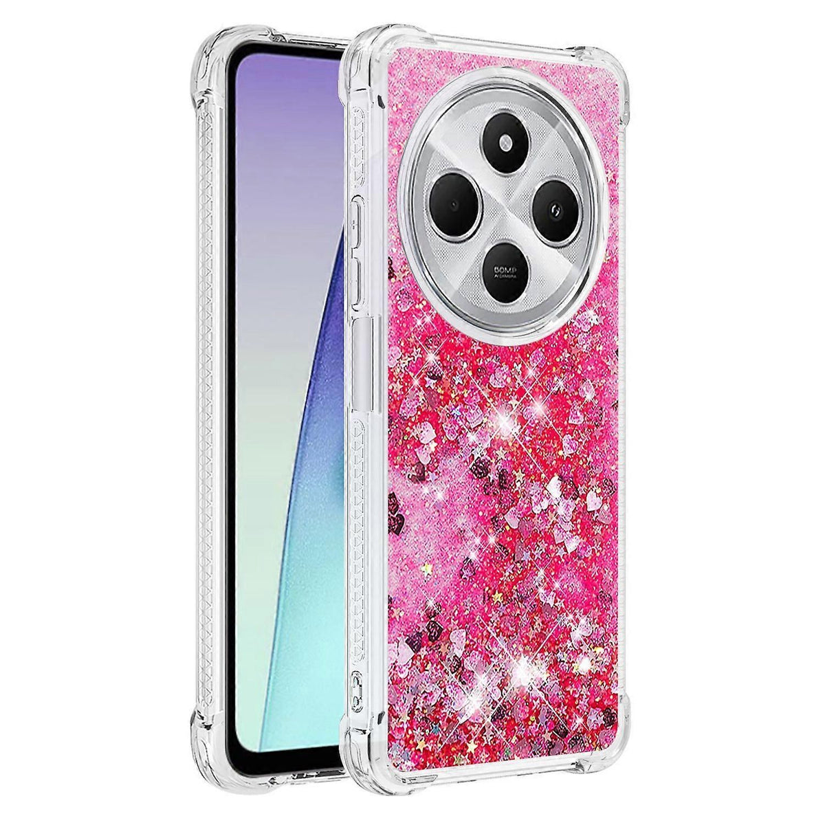 Compatible with Xiaomi Redmi 14C 4G Mobile Case - Perfect Pink/Hearts_tfrf Pink/Hearts