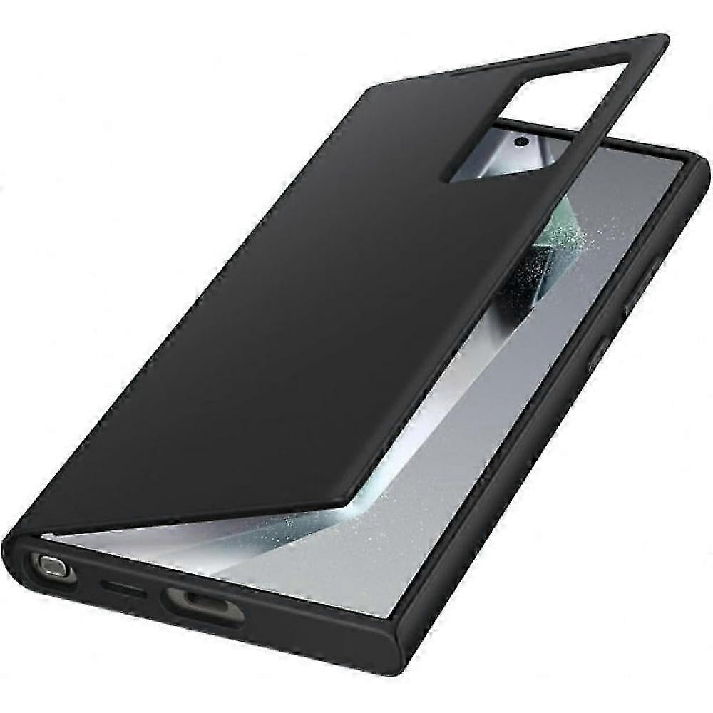 Galaxy S23 Ultra Smart View Wallet Case in Black