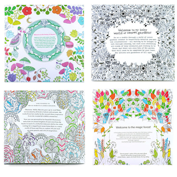 Coloring Book for Stress Relief - Adult Edition - Hand Painted Mandalas for Coloring