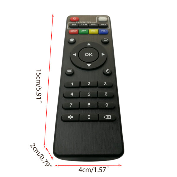 Professional Remote Control for Set-top Box, Android, TV Box, Infrared, Control for X96 X96mini X96w, with KD Function