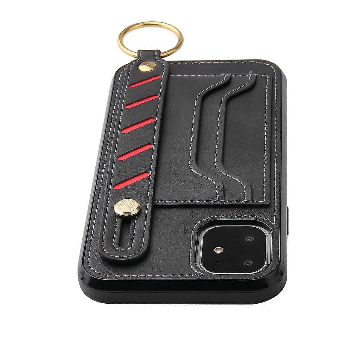Compatible with iPhone 11 Armband Wallet Leather Phone Case-tfrf