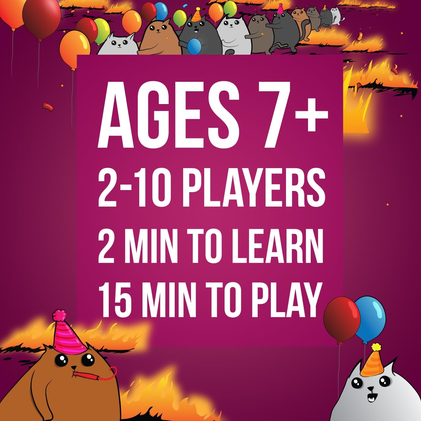 Exploding Kittens Party Pack from Exploding Kittens - Card Games for Adults, Teens and Kids - Fun Family Games - A Russian Roulette Card Game