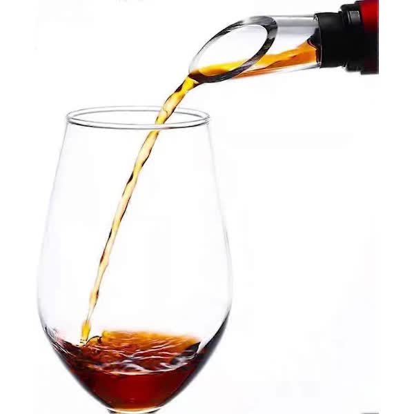 2-pack Wine Cooler Wine Bottle Cooler Stainless Steel Wine Chiller Wine Decanter with Wine Aerator