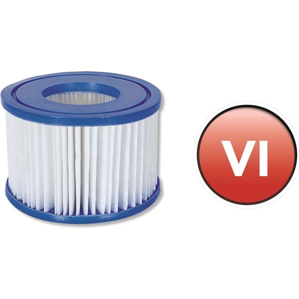 Lay-Z-Spa Filter Cartridge VI for all Lay-Z-Spa models - 6 x Double Pack (12 filters)