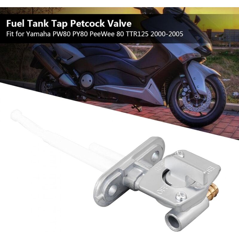 Fuel Tap, Fuel Tap Petrol Tap Shut Off Valve for PW80/TTR125/BW80/YFM250/YFZ450