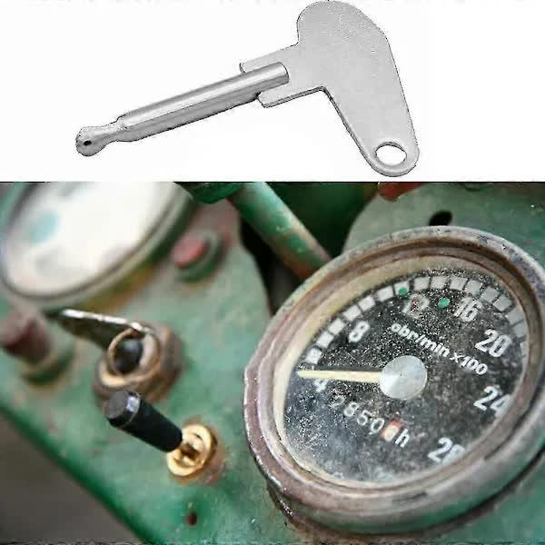 2X Ignition Keys Tractor Vintage Excavator Truck Ignition Lock Key