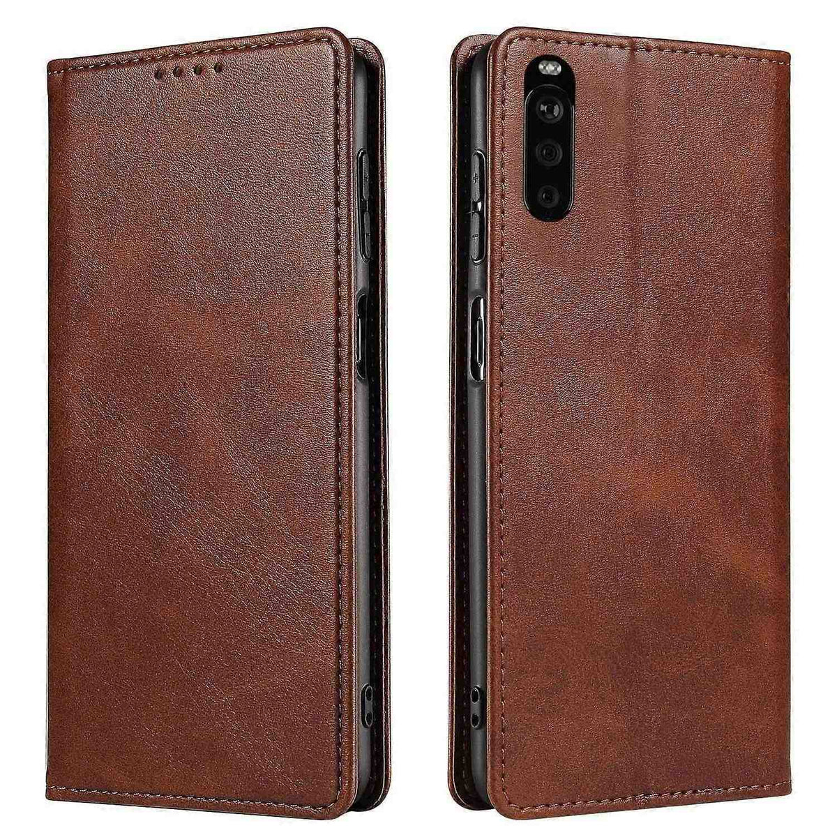 Compatible with Sony Xperia 10 III 5G Mobile Case - Perfect Brown-max Brown