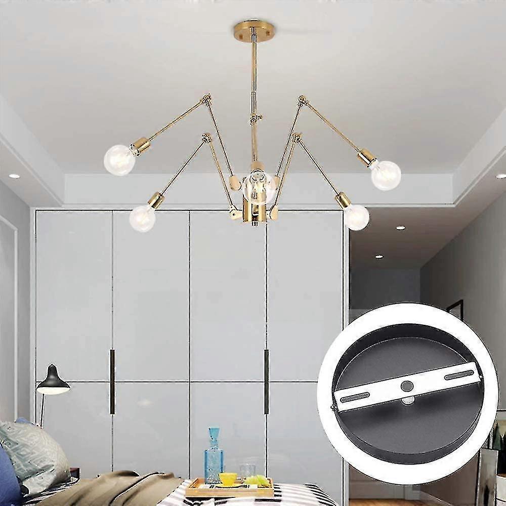 Ceiling bracket for lamp, 105 mm, accessories for hanging lamps, chandelier, ceiling lamp, base plate, ceiling lamps, plate holder - Yvan