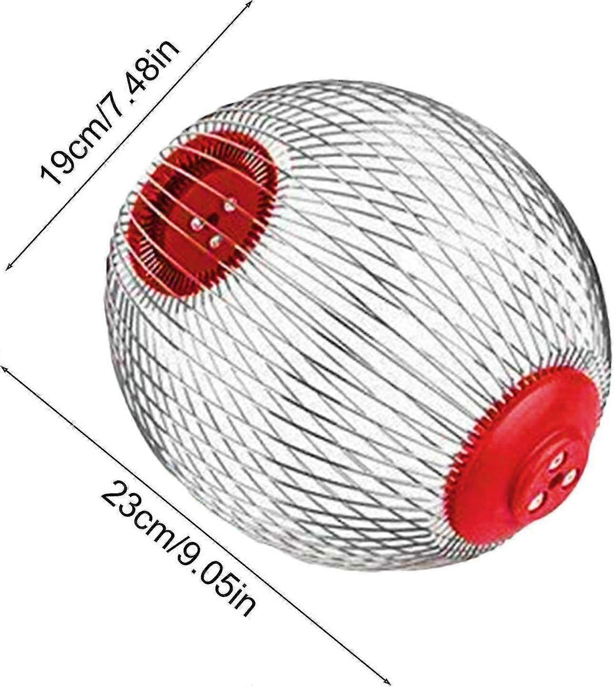 Nut Picker - Side opening for emptying walnuts, rolling picker for pine cones, picker, collector, ball picker for walnuts, pecans S