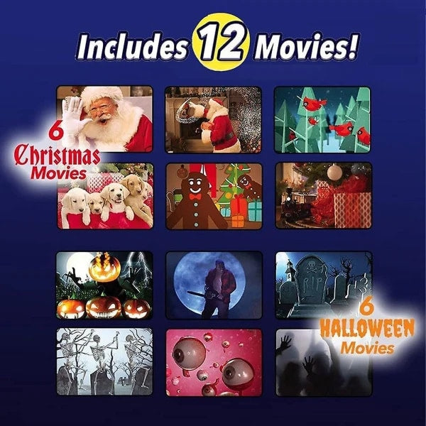 Christmas and Halloween Hologram Projector Window Projector LED